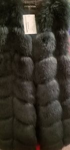 Faux fur vest